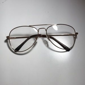 Clear glasses